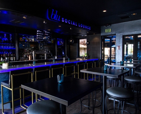 Blue Social Louge